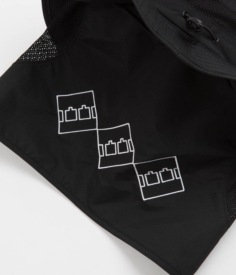 The Trilogy Tapes TTT Beach Bucket Hat in Black