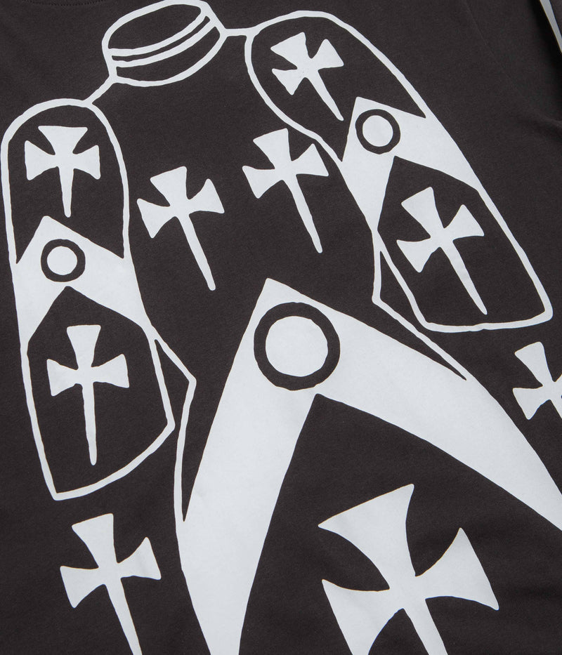 The Trilogy Tapes Tunic Long Sleeve T-Shirt in Black