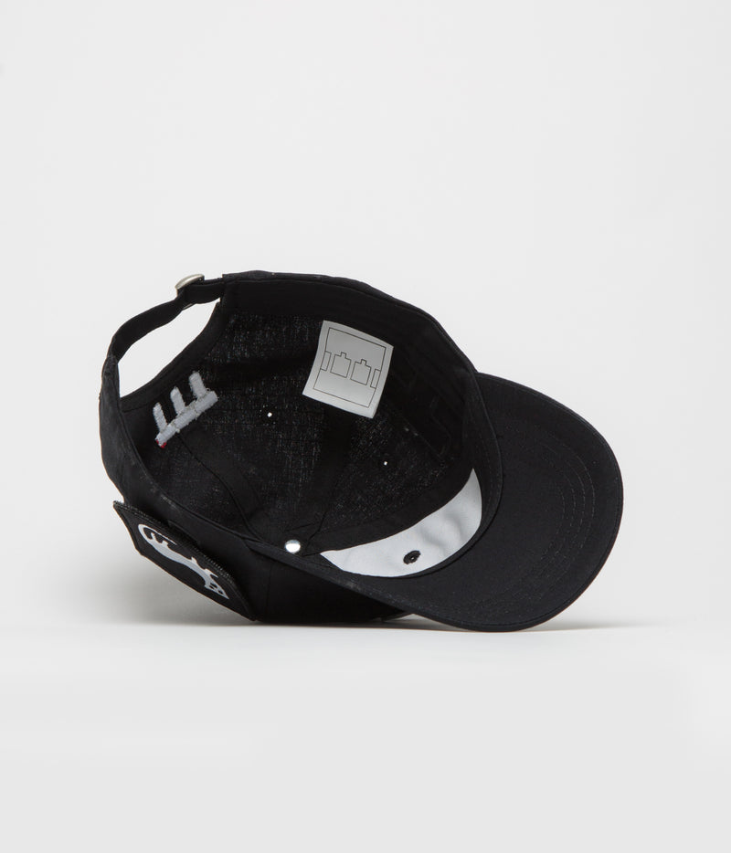 The Trilogy Tapes Velcro Patch Cap in Black