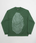 The Trilogy Tapes Visitor Long Sleeve T-Shirt in Green