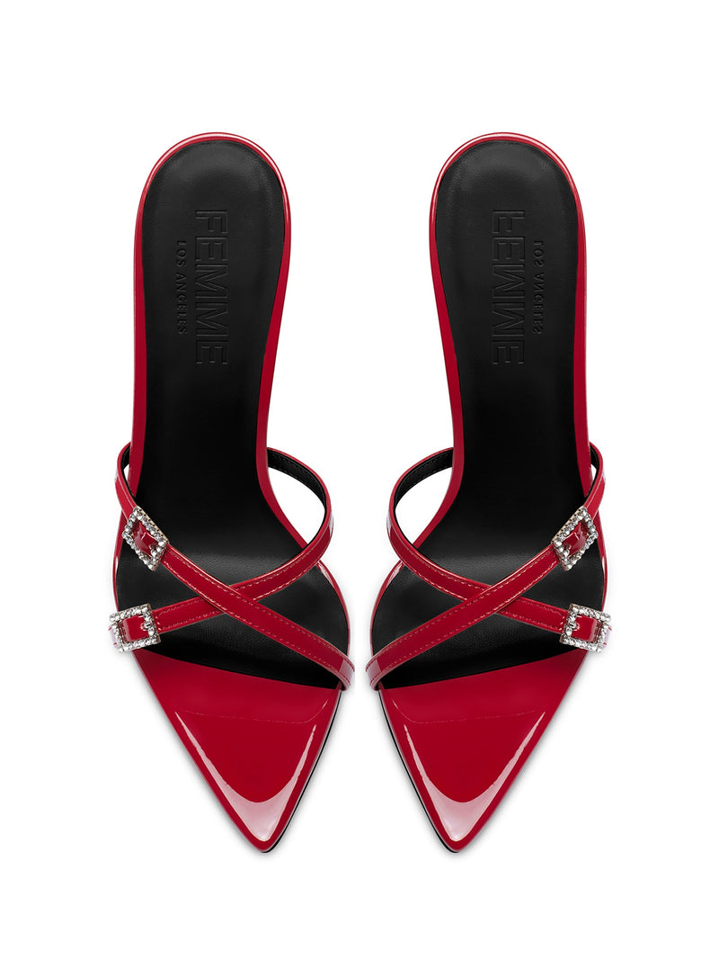 The Versailles Slipper - Rouge - FEMME LA