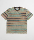 thisisneverthat Wave Jacquard T-Shirt in Burnt Orange