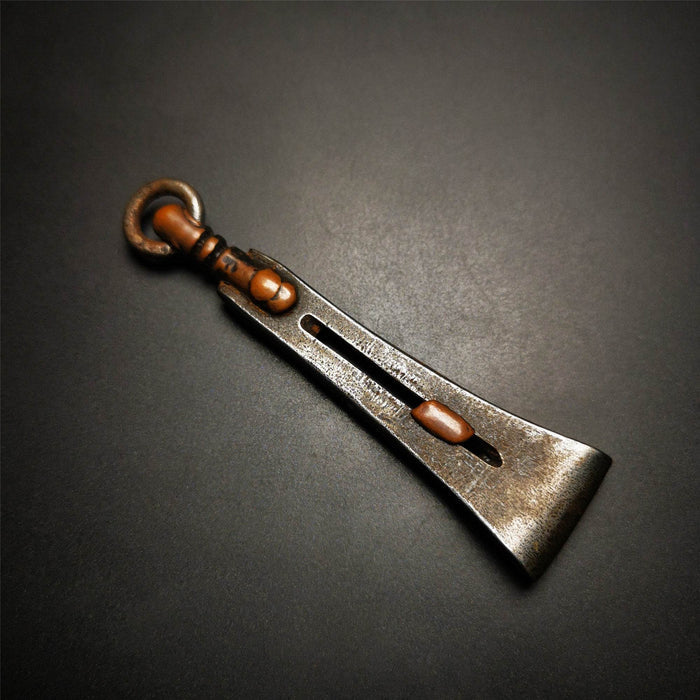 Tibetan Kitchen Tweezers Tool - Tibetan Buddhist art, view 4