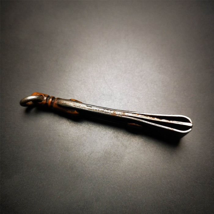 Tibetan Kitchen Tweezers Tool - Tibetan Buddhist art, view 5