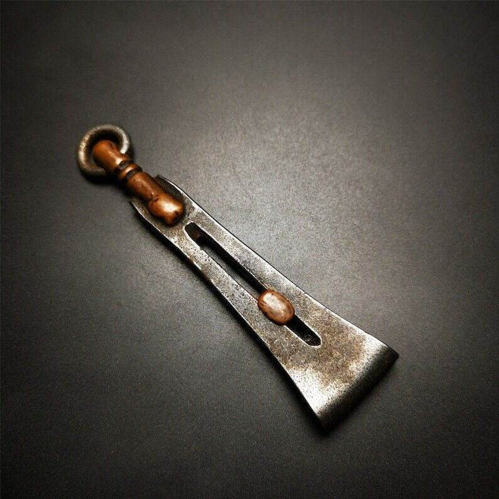 Tibetan Kitchen Tweezers Tool - Tibetan Buddhist art, view 6