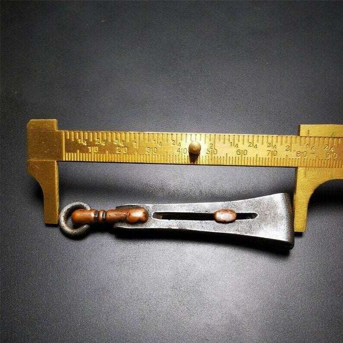 Tibetan Kitchen Tweezers Tool - Tibetan Buddhist art, view 8