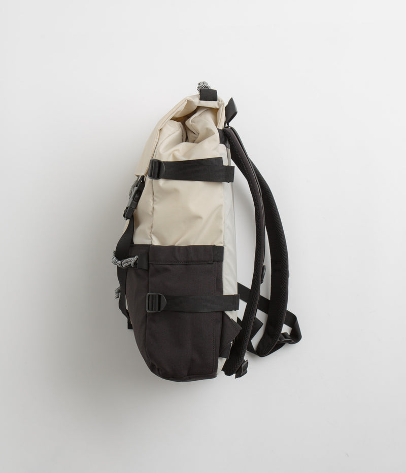 Topo Designs Classic Rover Pack in Bone White and Black