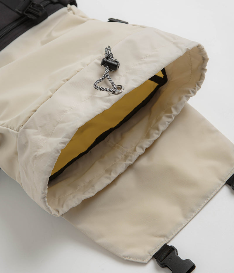 Topo Designs Classic Rover Pack in Bone White and Black