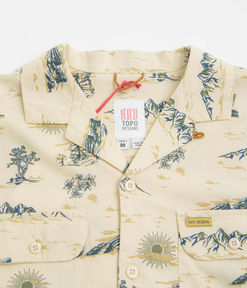 Topo Designs Daytripper Short Sleeve Shirt in Westbound
