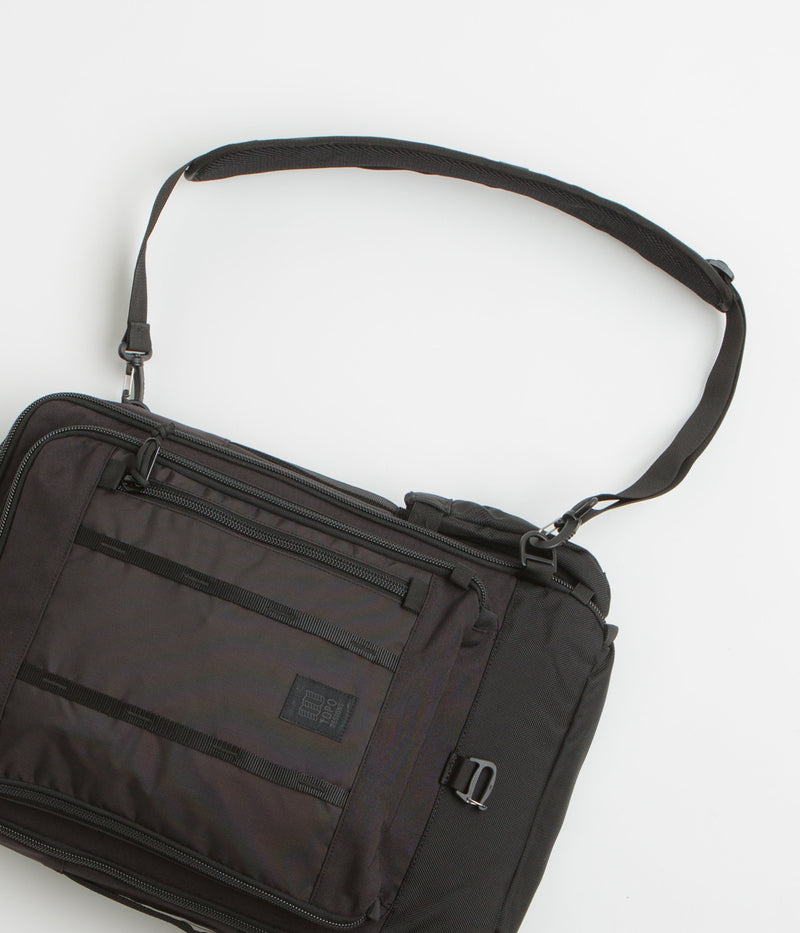 Topo Designs Global 30L Travel Bag in Black and Black