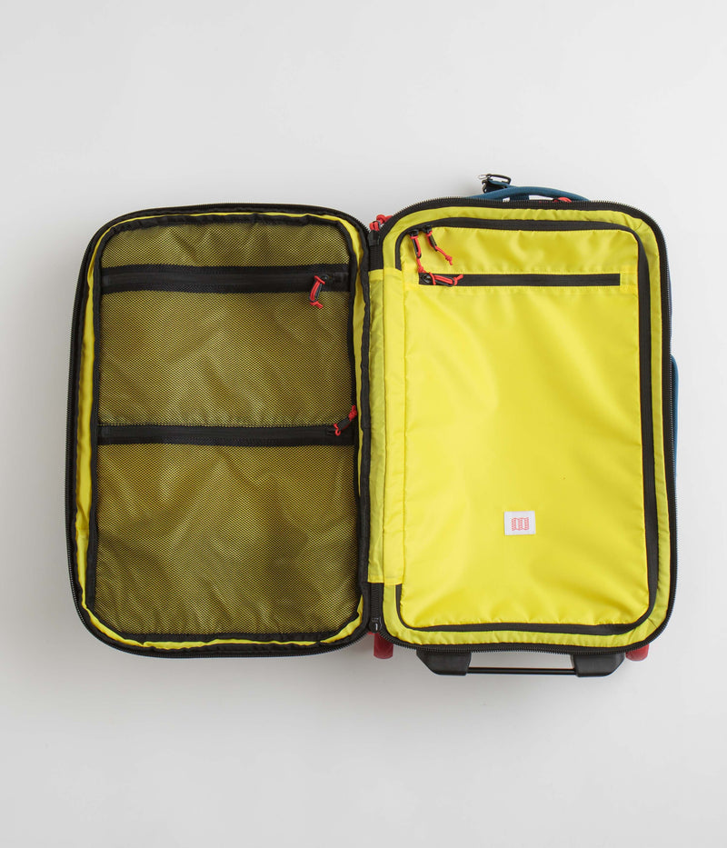 Topo Designs Global Travel Roller Bag in Navy and Navy