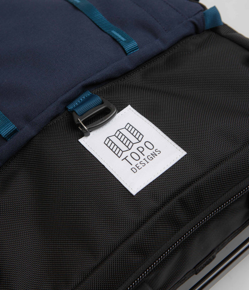 Topo Designs Global Travel Roller Bag in Navy and Navy