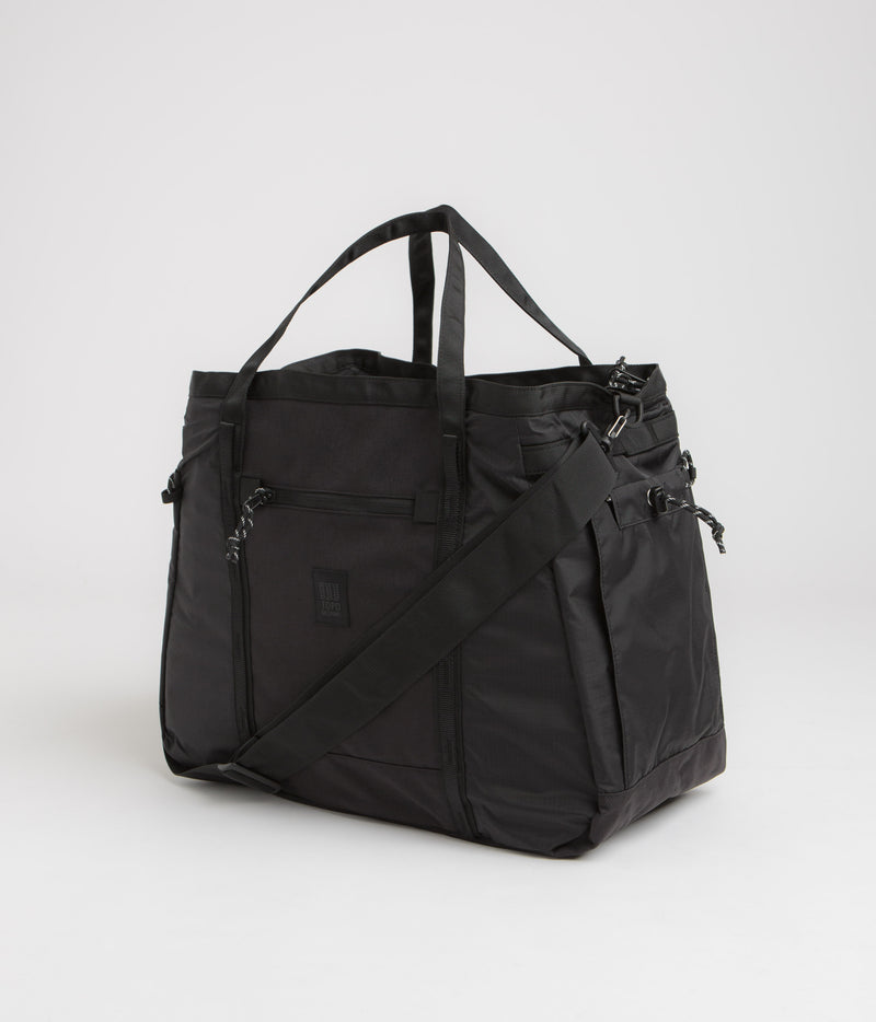 Topo Designs Mountain Gear Bag in Black and Black