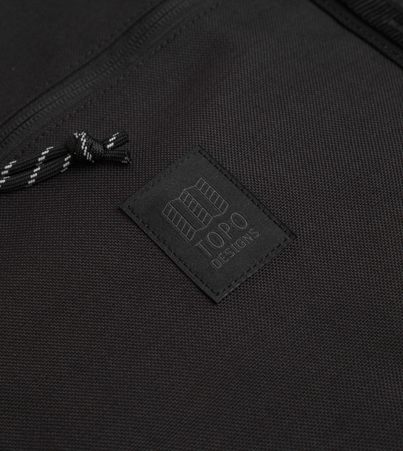 Topo Designs Mountain Gear Bag in Black and Black