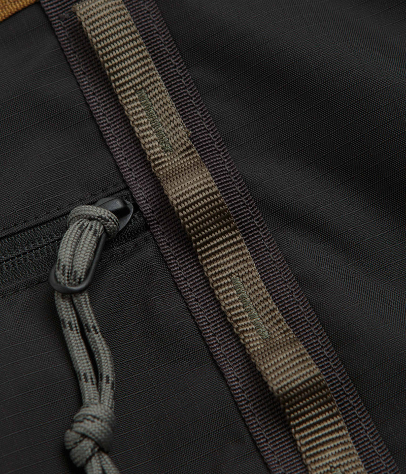 Topo Designs Mountain Utility Tote Bag in Black and Neutral