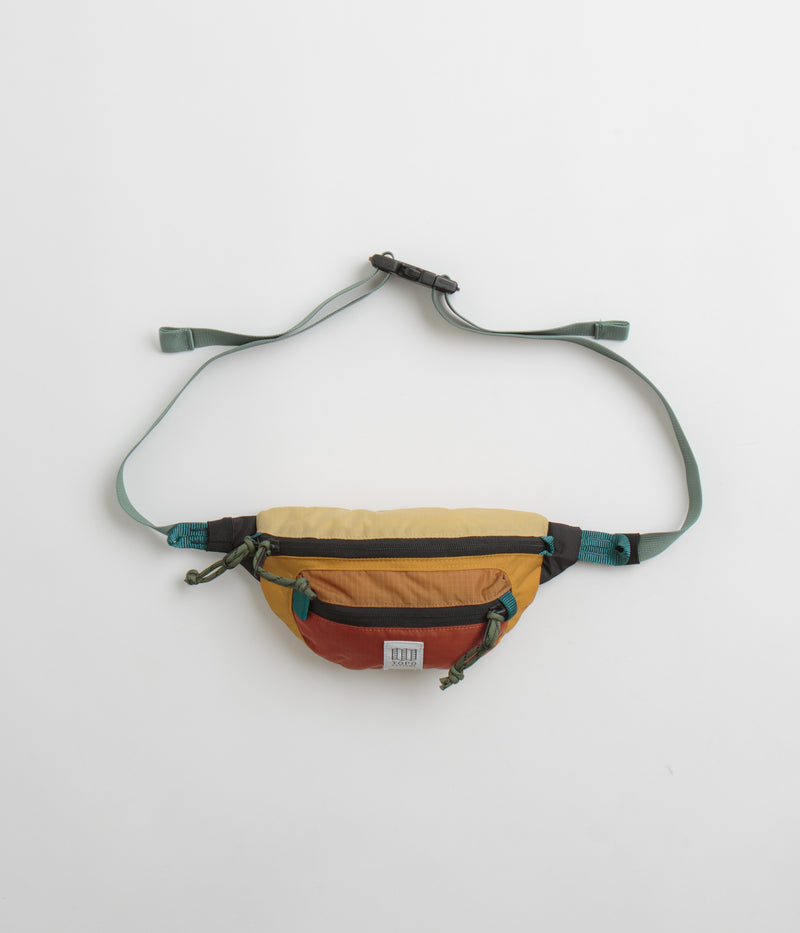 Topo Designs Mountain Waist Pack in Mustard and Clay