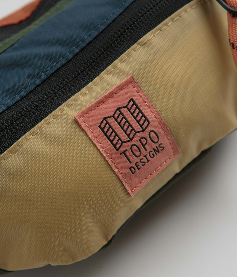 Topo Designs Mountain Waist Pack in Olive and Hemp