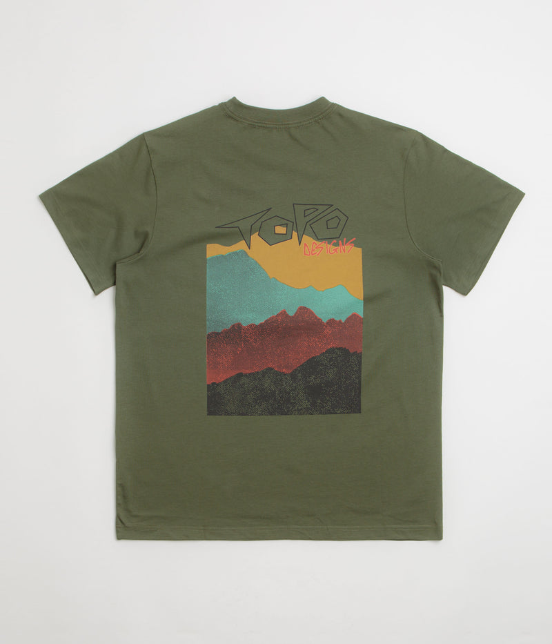 Topo Designs Perspective T-Shirt in Beetle