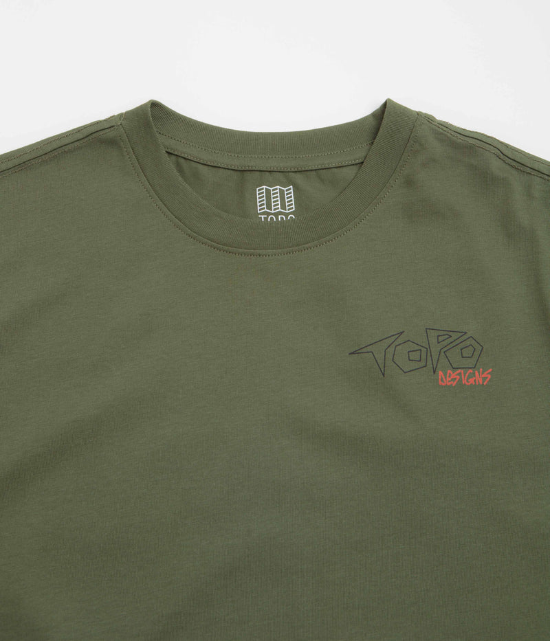 Topo Designs Perspective T-Shirt in Beetle