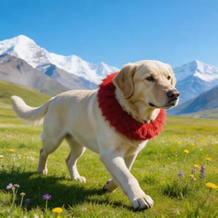 Traditional Kekhor Collar of Tibetan Mastiff - Tibetan Buddhist art, view 6