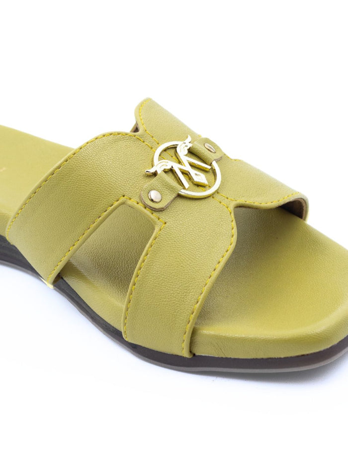Tressia Lemon Yellow Flats