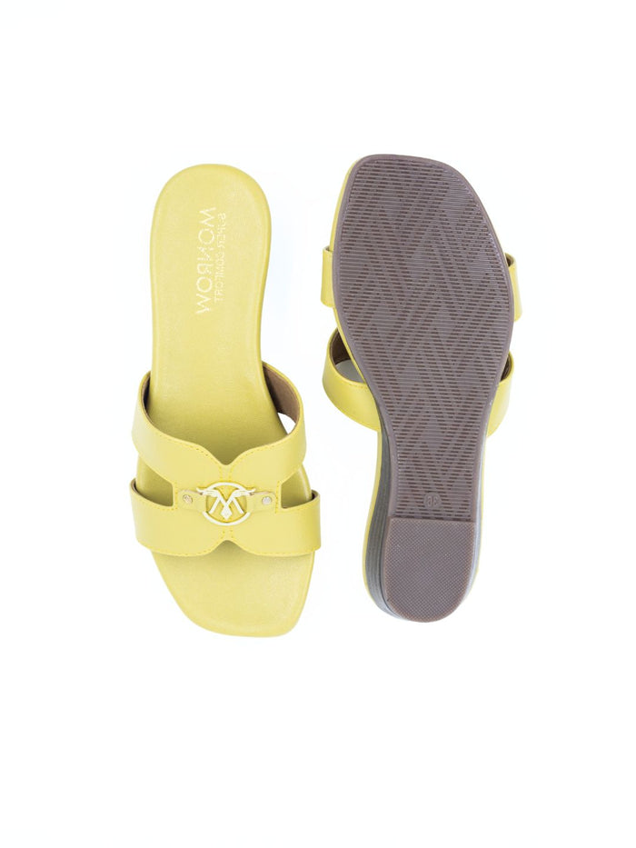 Tressia Lemon Yellow Flats