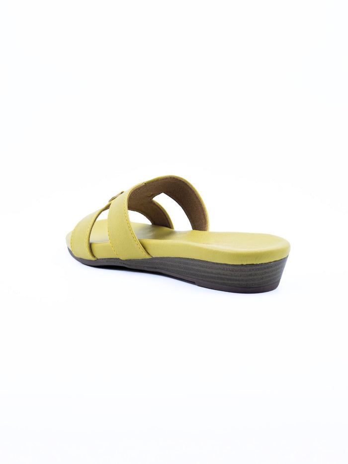 Tressia Lemon Yellow Flats