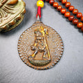 Troma Nagmo Melong 2.2" - Tibetan Buddhist art, front view