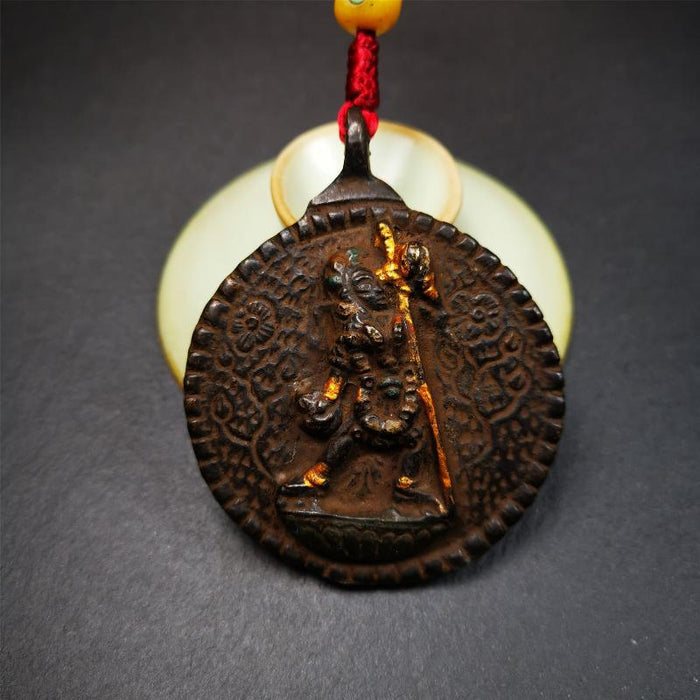 Troma Nagmo Melong 2.2" - Tibetan Buddhist art, view 4