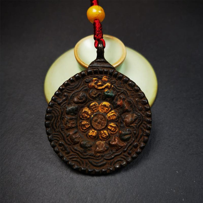Troma Nagmo Melong 2.2" - Tibetan Buddhist art, view 8