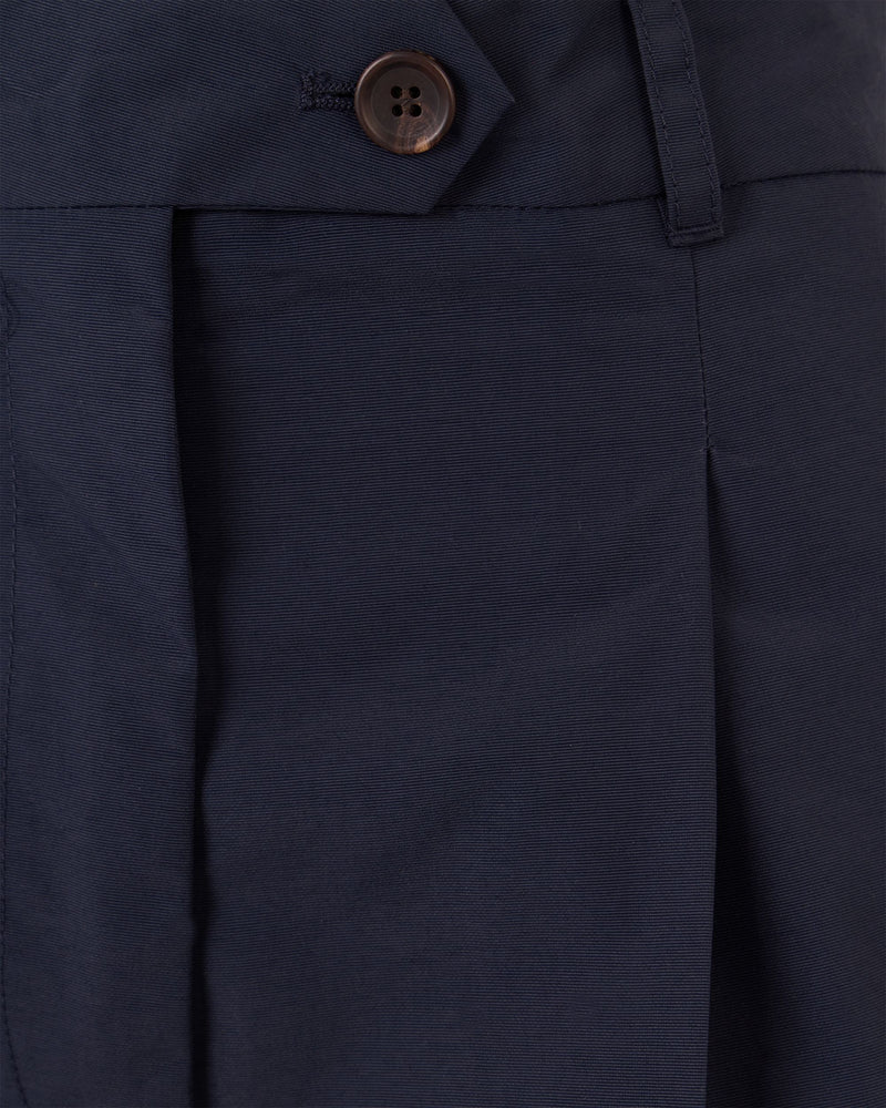 Trousers in Navy Blue Nylon
