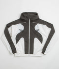 Umbro Guarding Masked Tracksuit Jacket in White and Dark Olive