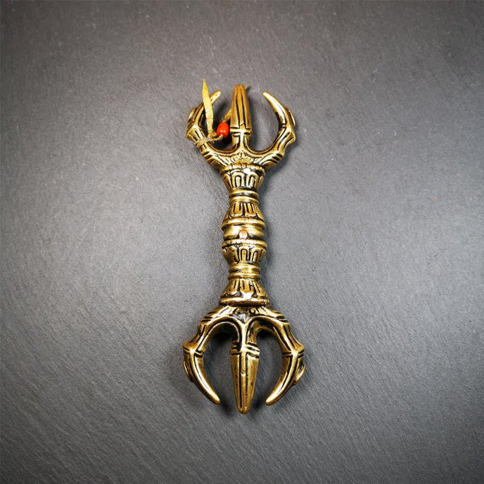 Unique Flat Vajra 6.3" - Tibetan Buddhist vajra, view 7