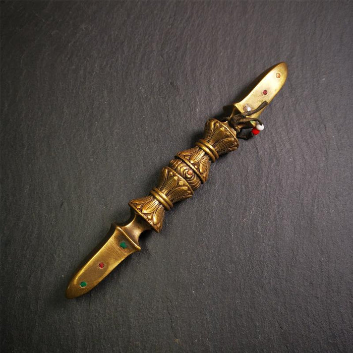 Unique Vajra 6.5" - Tibetan Buddhist vajra, view 4