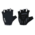 Unisex Short Finger Gloves Black