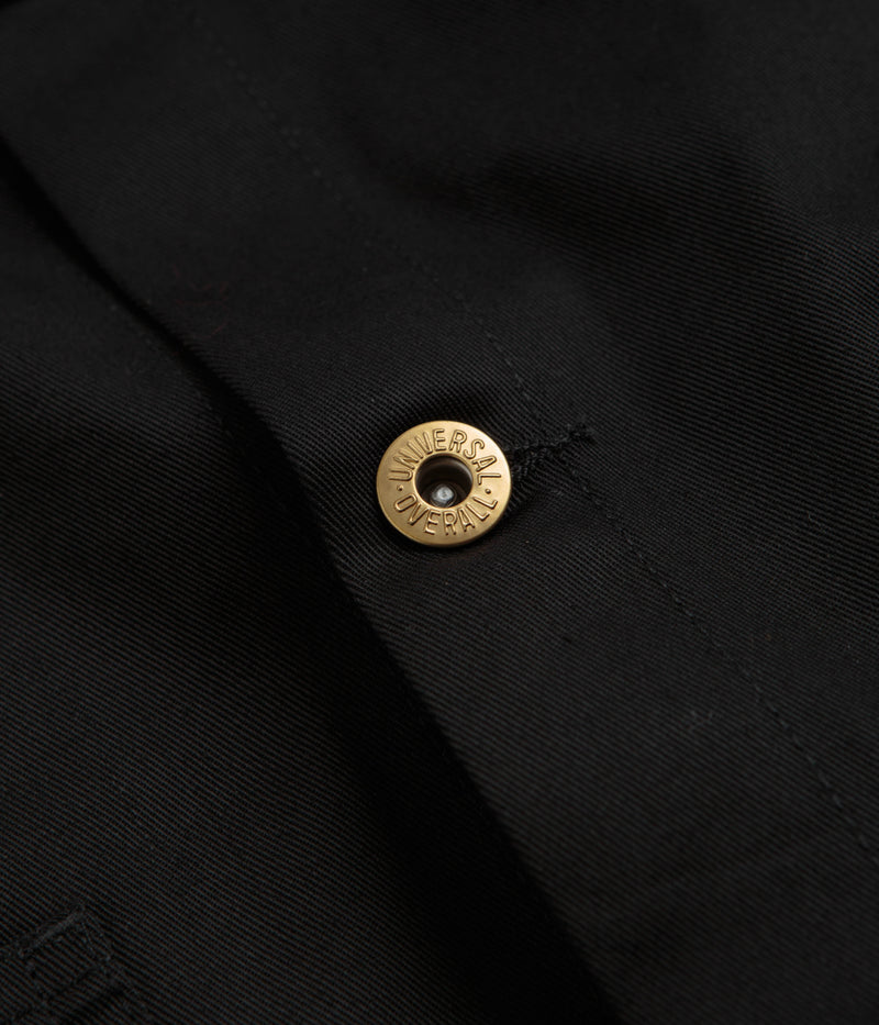 Universal Overall Classic Coverall Jacket in Black