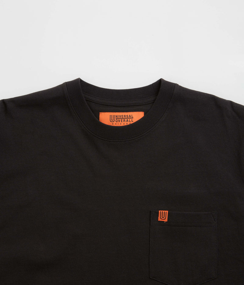 Universal Overall Pocket T-Shirt in Black