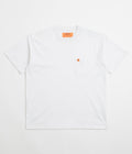 Universal Overall Pocket T-Shirt in White