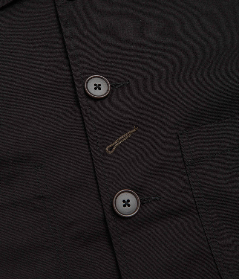 Universal Works Bakers Jacket in Black