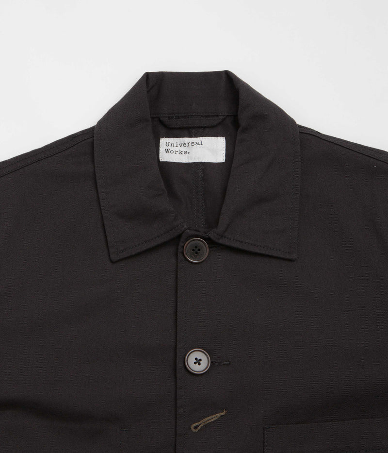 Universal Works Bakers Jacket in Black