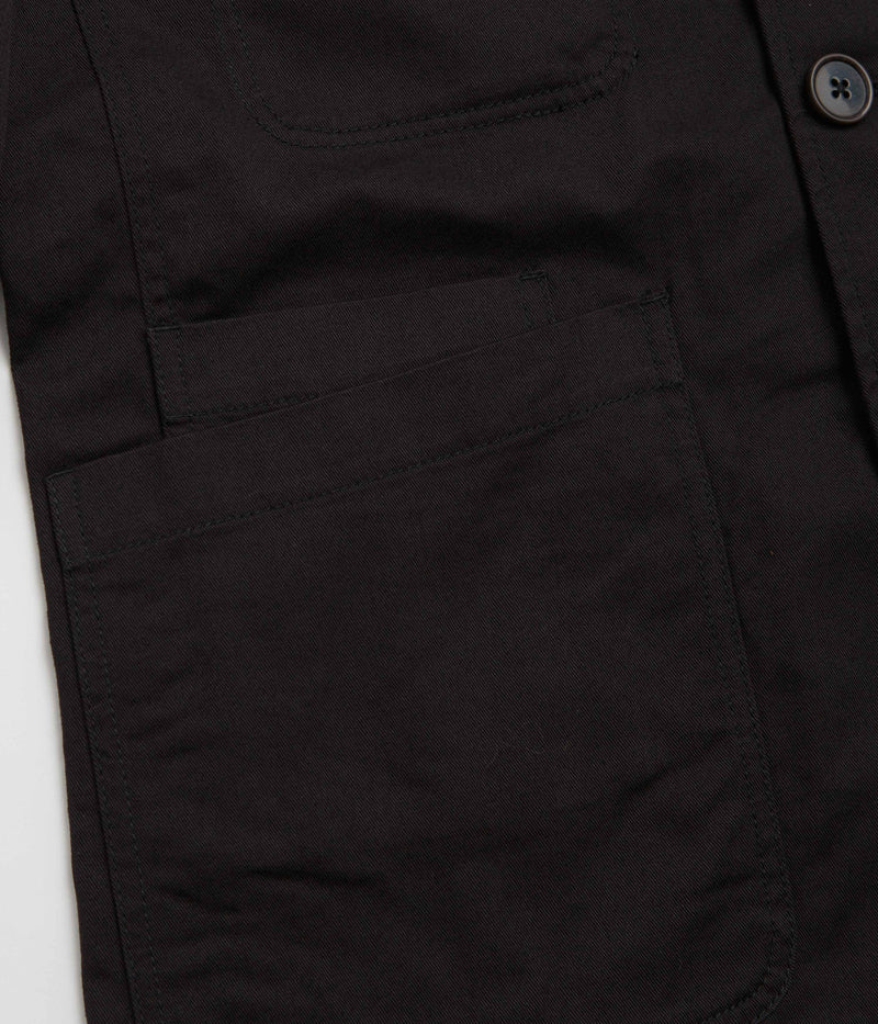 Universal Works Bakers Jacket in Black