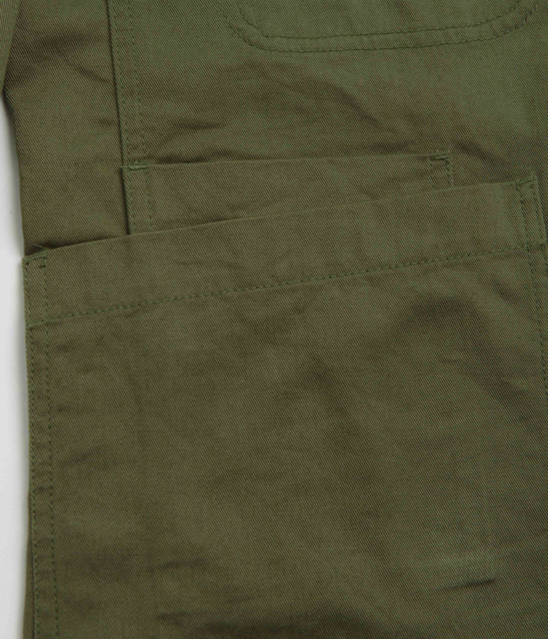 Universal Works Bakers Jacket in Light Olive