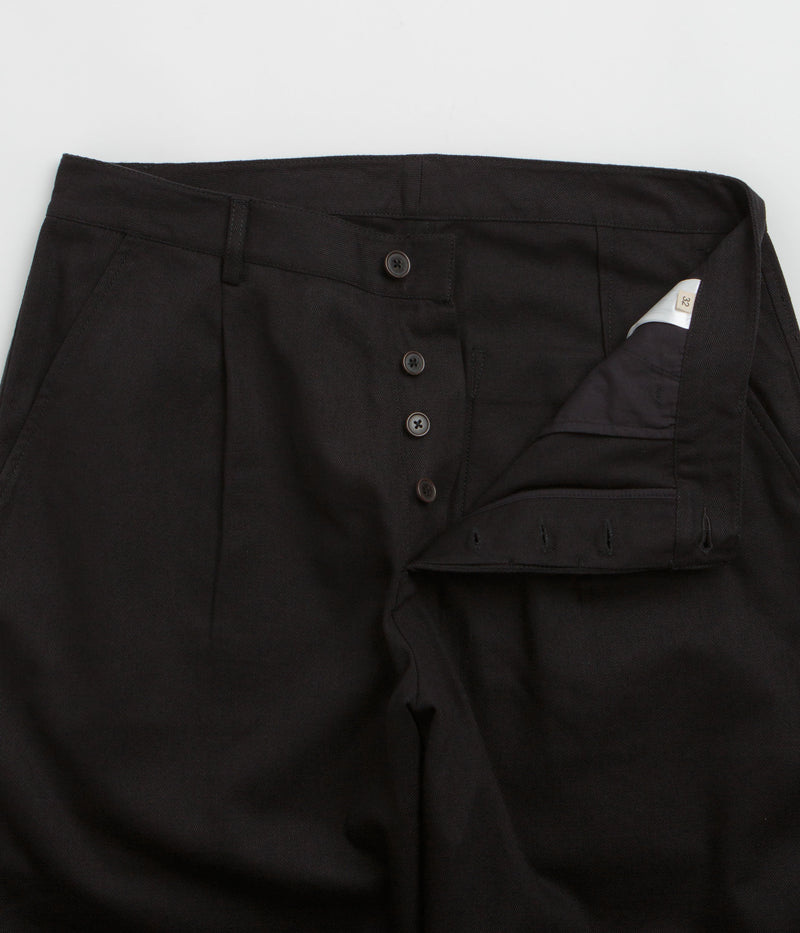 Universal Works Duke Pants in Black