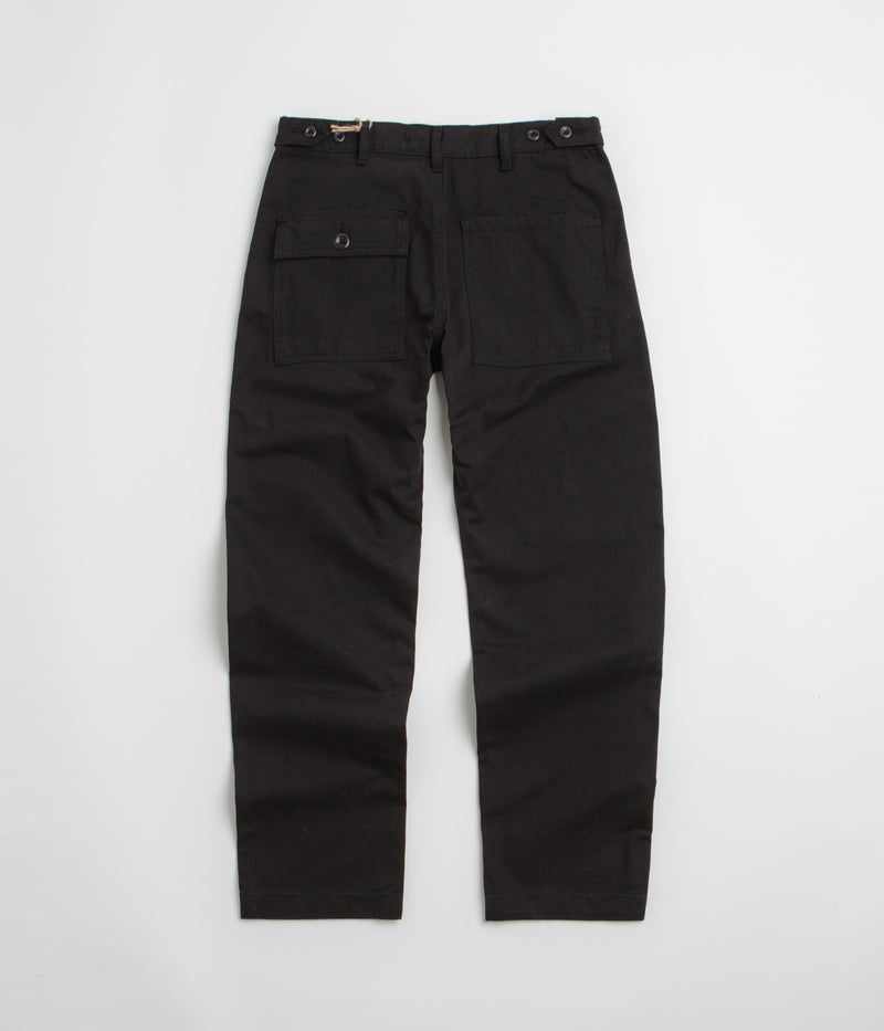 Uskees 5005 Twill Workwear Pants in Black