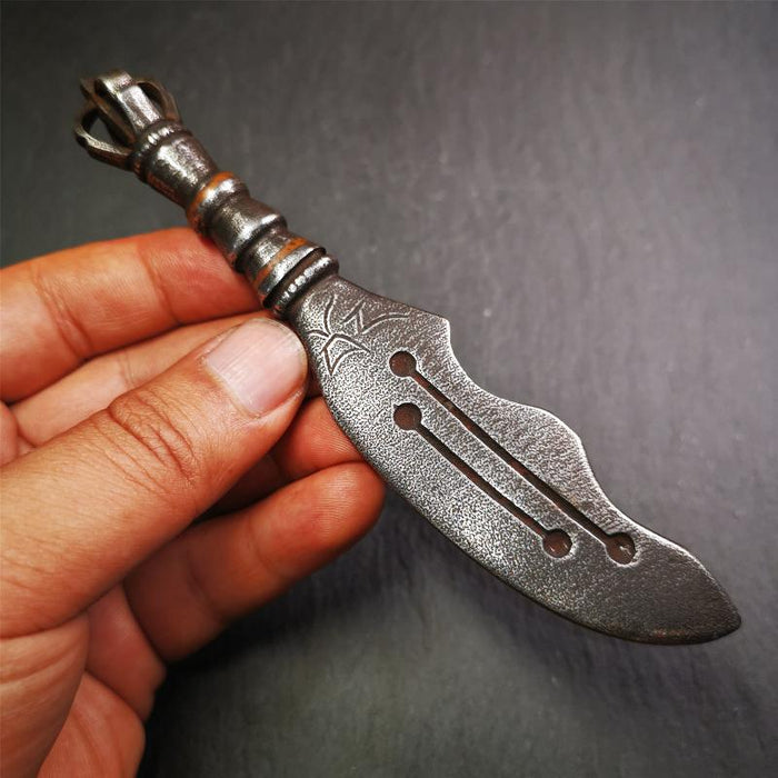 Vajra Knife 6.3" - Tibetan Buddhist vajra, view 5