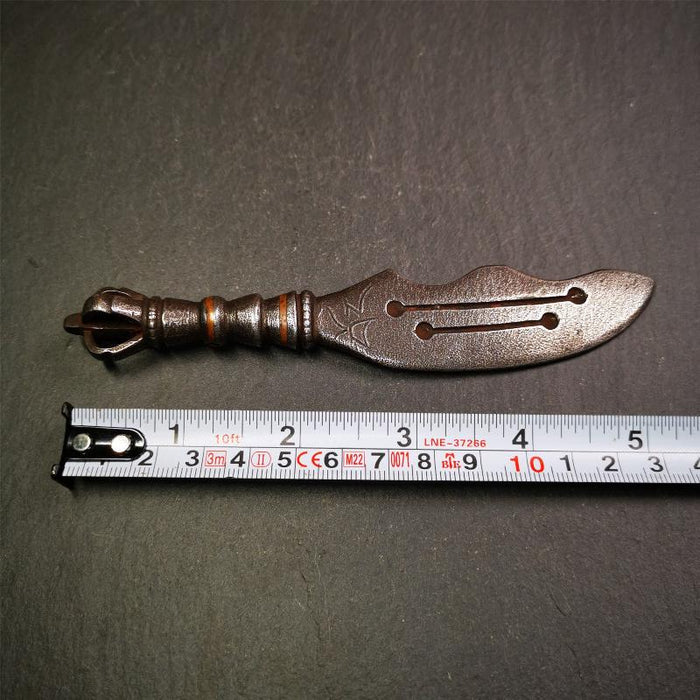Vajra Knife 6.3" - Tibetan Buddhist vajra, view 7