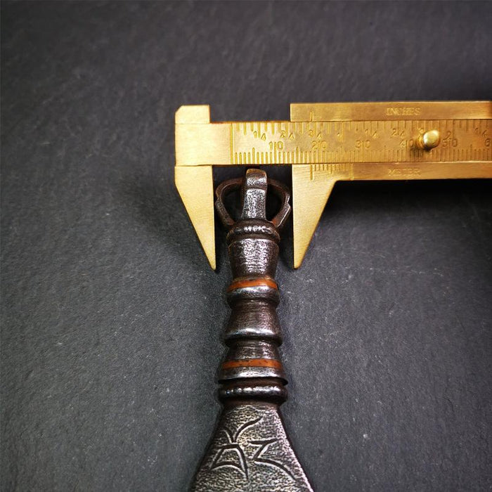 Vajra Knife 6.3" - Tibetan Buddhist vajra, view 8