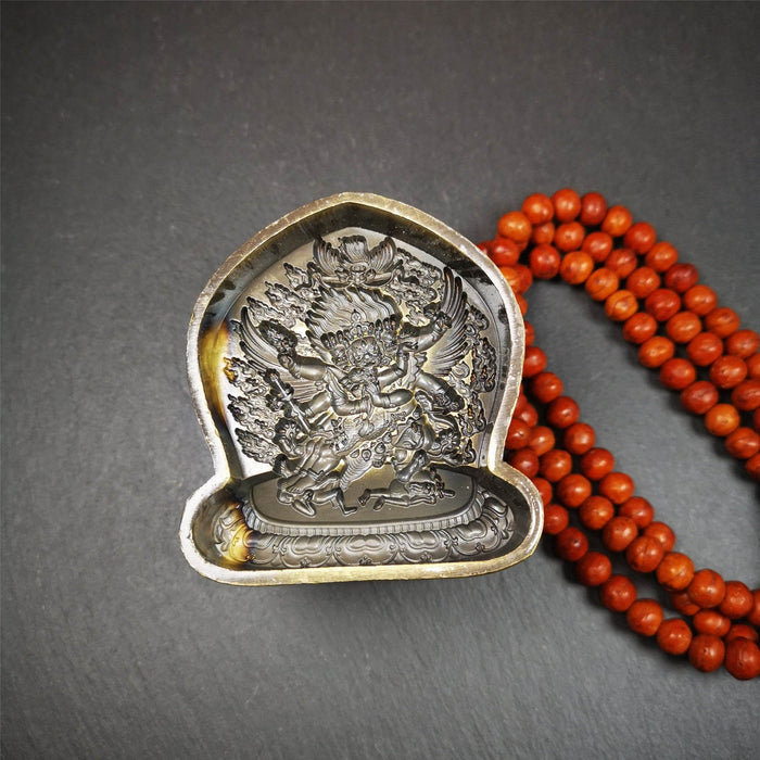 Vajrakilaya Tsa Tsa Mold 2.95“ - Tibetan tsa tsa mold, front view