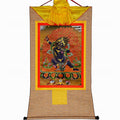 Vajrapani - Tibetan thangka painting, view 8