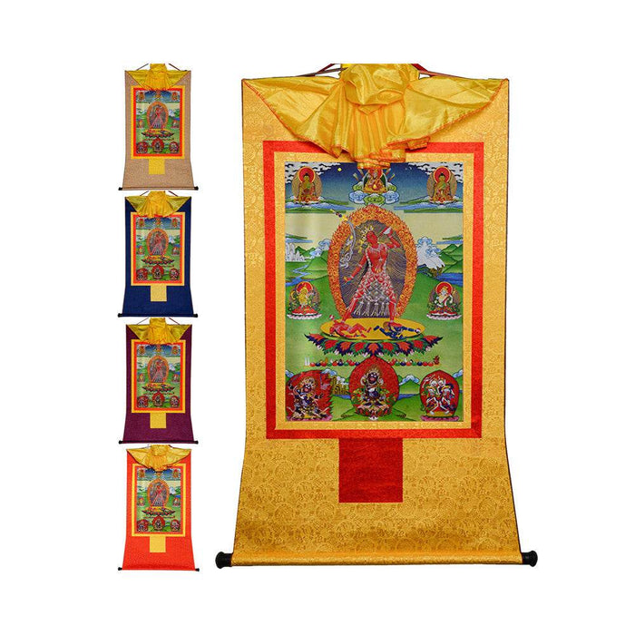Vajrayogini/Narodakini/Dorje Naljorma/ - Tibetan thangka painting, front view